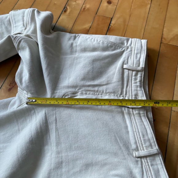Aritzia Wilfred Free Sz 10 Maeve Cream Neutral Utility Cargo Pants - Picture 7 of 12